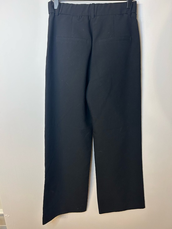Abercrombie & Fitch Women’s Black A&F Sloane Tailored Wide Leg Pants Sz 25 Short - Picture 10 of 14